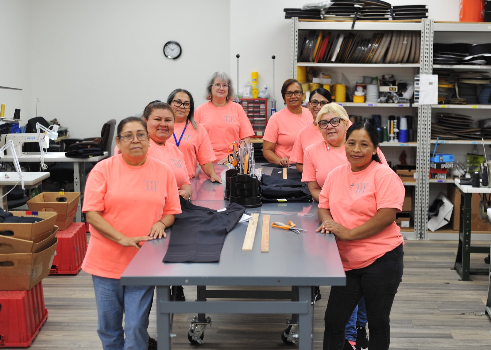 The sewing team